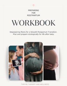 Preparing for Postpartum Workbook